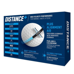 TaylorMade Distance+ Golf Balls 3 For 2 Promo - White / 3 Dozen -All Wedges Shop tm distanceplus 4