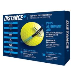 TaylorMade Distance+ Golf Balls 3 For 2 Promo - Yellow / 3 Dozen 11 TaylorMade Distance+ Golf Balls 3 For 2 Promo - Yellow / 3 Dozen -All Wedges Shop tm distanceplusyellow 3