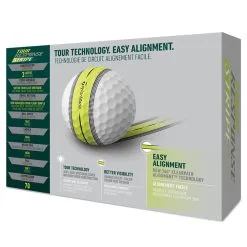 TaylorMade Tour Response Golf Balls - Sight / Dozen -All Wedges Shop tourstripewhite22 2