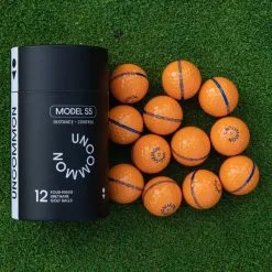 Uncommon Model 55 Golf Ball - Electric Orange / Dozen 8 Uncommon Model 55 Golf Ball - Electric Orange / Dozen -All Wedges Shop uncommon model 55 orange 2