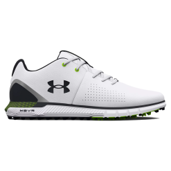 Under Armour HOVR Fade 2 Spikeless Golf Shoes - White/Black