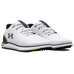 Under Armour HOVR Fade 2 Spikeless Golf Shoes - White/Black -All Wedges Shop underarmour hovrfade2 whiteblack 4